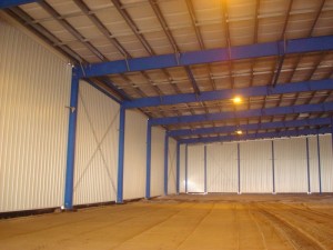 Проект современного складского здания разработан Компанией ГЕОДИЗАЙН